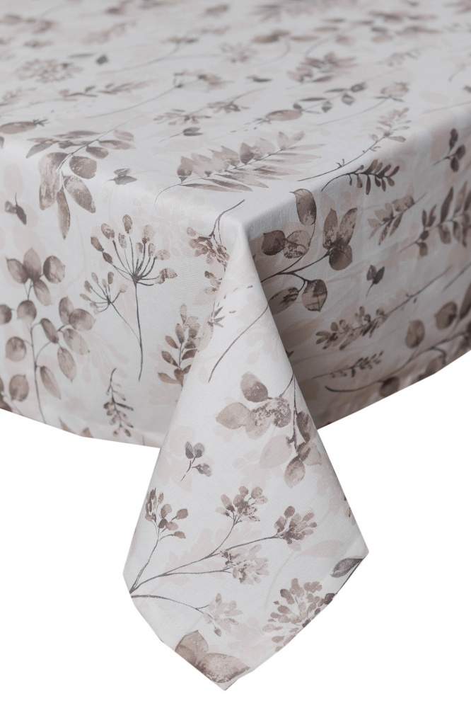 Скатерть Шанталь 120x133 см бежевый с рисунком La Nuit