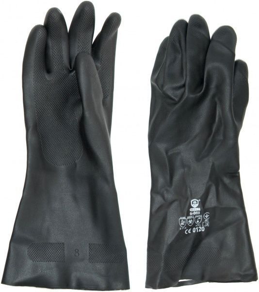 Перчатки Ozon КЩС БАР'ЄР-ЕКСТРА с покрытием латекс M (8)