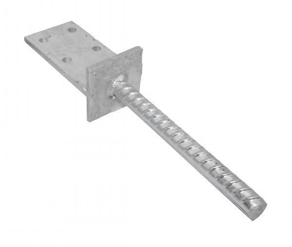 Опора колонны заливная Т-образная 70x70 мм 8 мм 1 шт. 