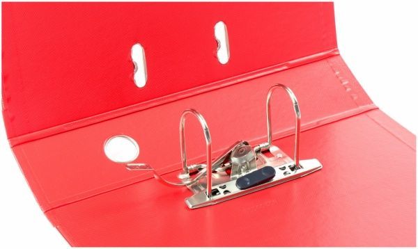 Папка-регистратор A4 Power 75 VIVIDA красная Esselte