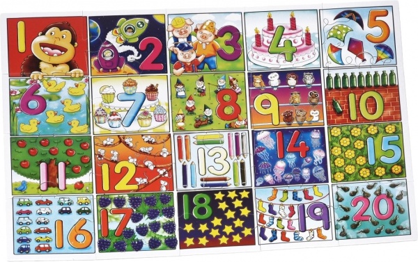 Пазл Same Toy Числа 2210Ut