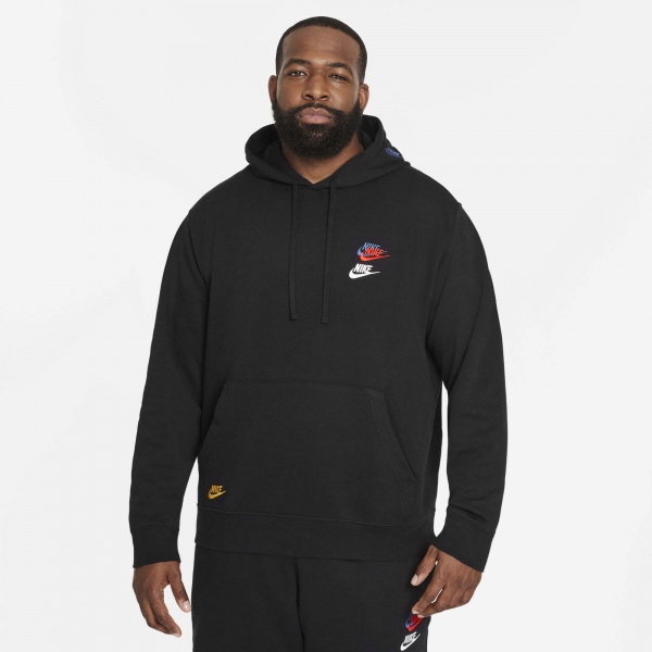 Джемпер Nike M NSW SPE+ FT PO HOODIE M FTA DD4666-010 р. M чорний