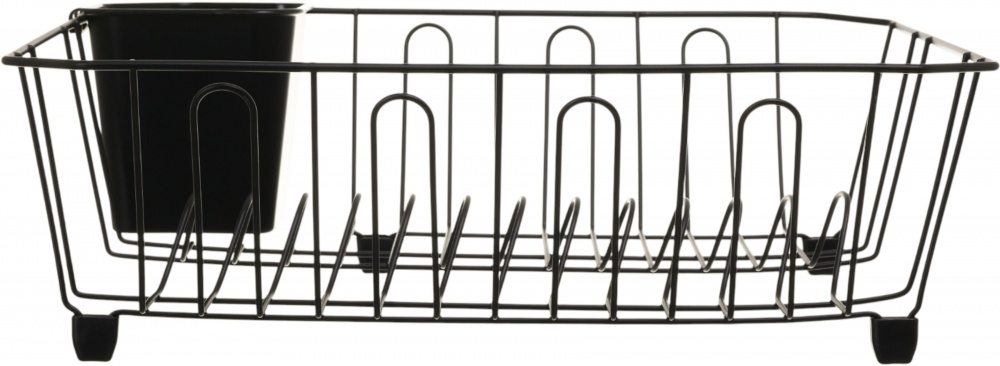 Сушарка для посуду Flamberg Premium Civico 36,5x32,5x11,5 см чорний