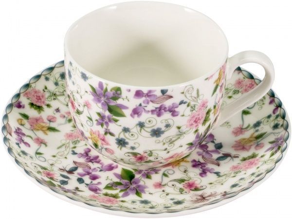 Чашка с блюдцем Versailles 100 мл 21-244-020 Krauff