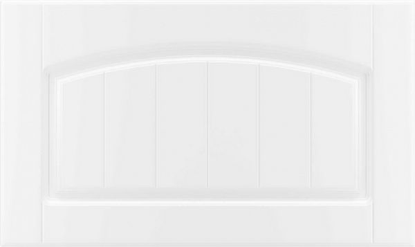 Фасад для кухні Грейд-Плюс Прованс білий гладкий №383 355x596 н/св