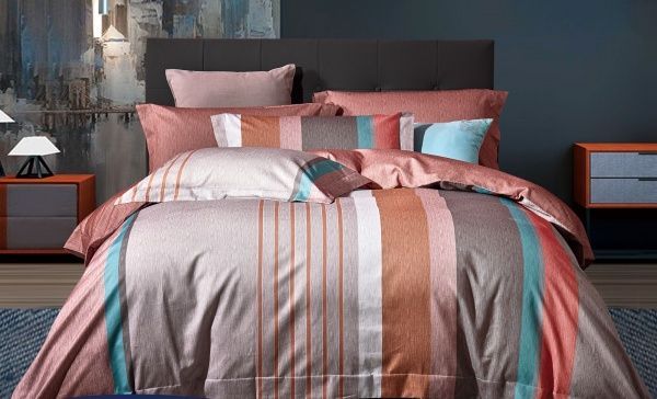 Комплект постільної білизни Pink Mood 1.5 різнокольоровий La Nuit 