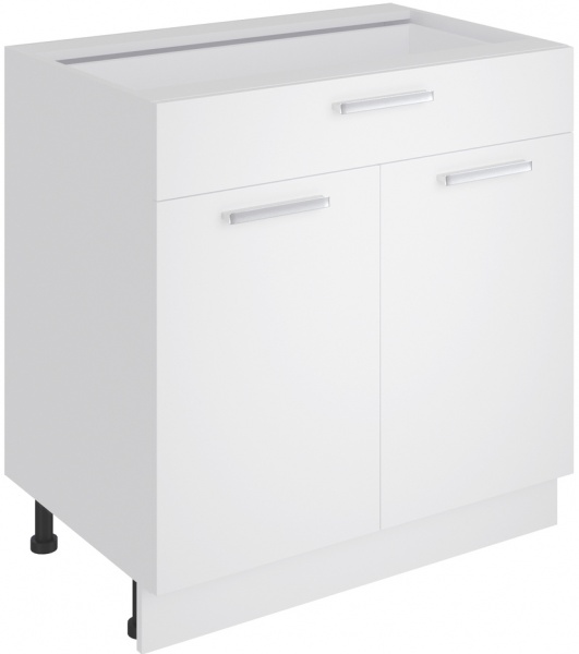 Тумба нижня Аліна Н 80/85 білий/білий Сокме