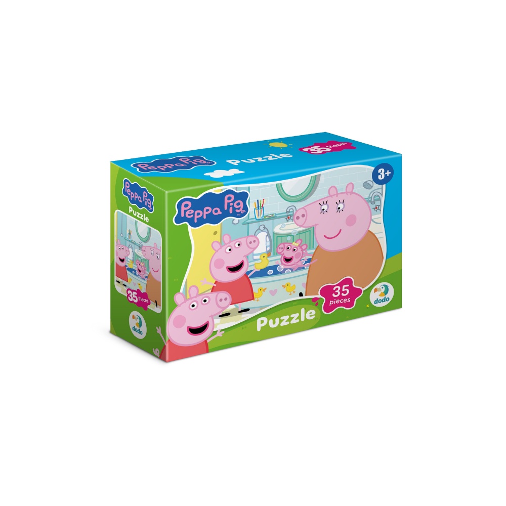 Пазл DoDo Peppa Pig Уточки в ванной 35 элементов 200679