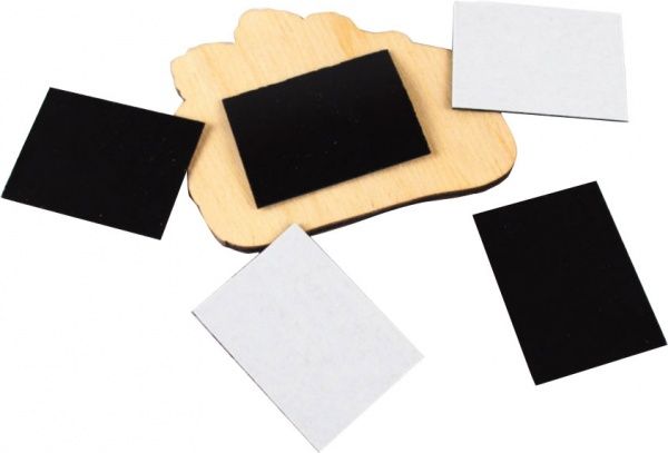 Игрушка деревянная Зірка магнит Вкусности