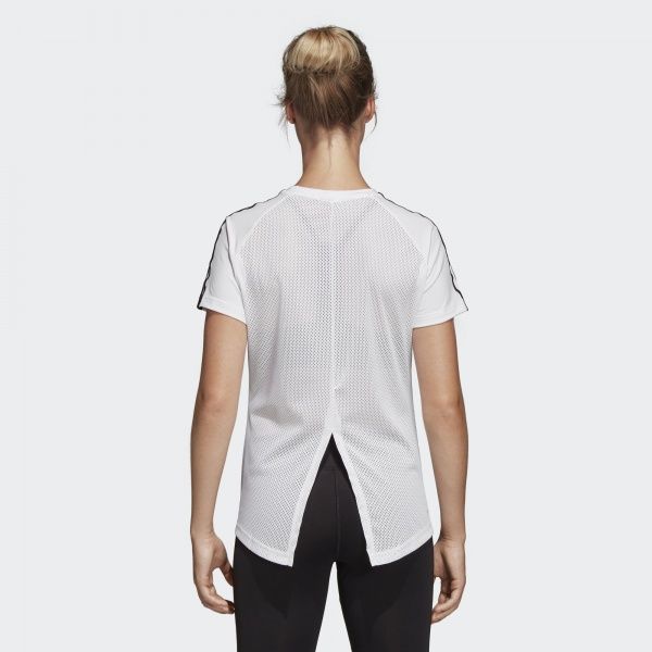 Футболка Adidas W D2M 3S TEE DS8723 XS білий