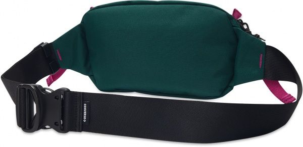 Сумка на пояс Converse SWAP_OUT_SLING_OBSIDIAN/CLOVER/CACTUS 10019889-467 4 л черный с зелеными вставками 