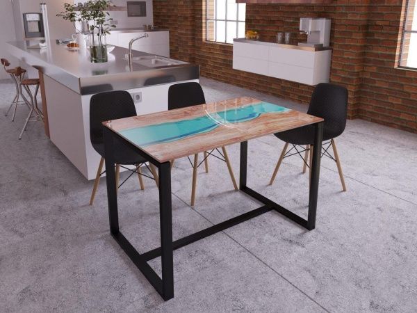 Стіл обідній River kitchen black 