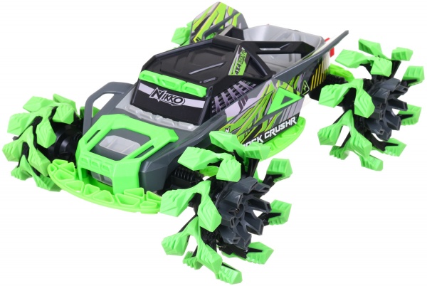Машинка на р/к Nikko Rock CrushR Techno Green 1:18 10211