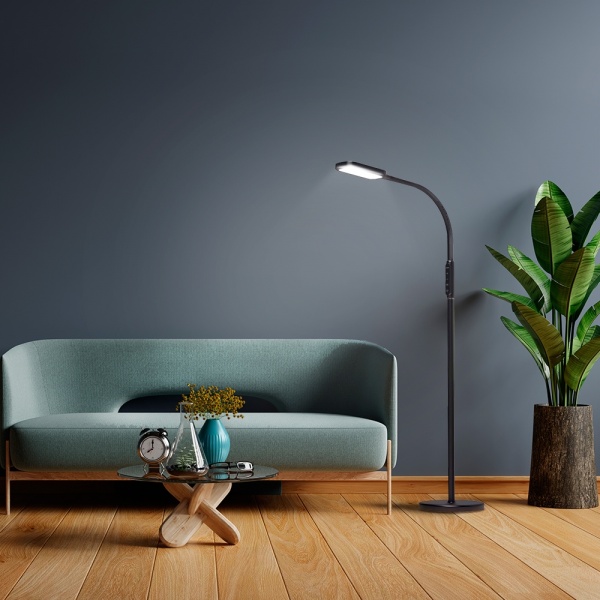 Торшер Videx LED TF07B 14 Вт черный 24858 