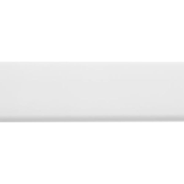 Плінтус Elegance LPC-11 Cezar білий 2000x78x13 мм 