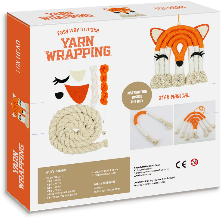 Набор для творчества Mebo Мотанка из пряжи Лиса 1024-03