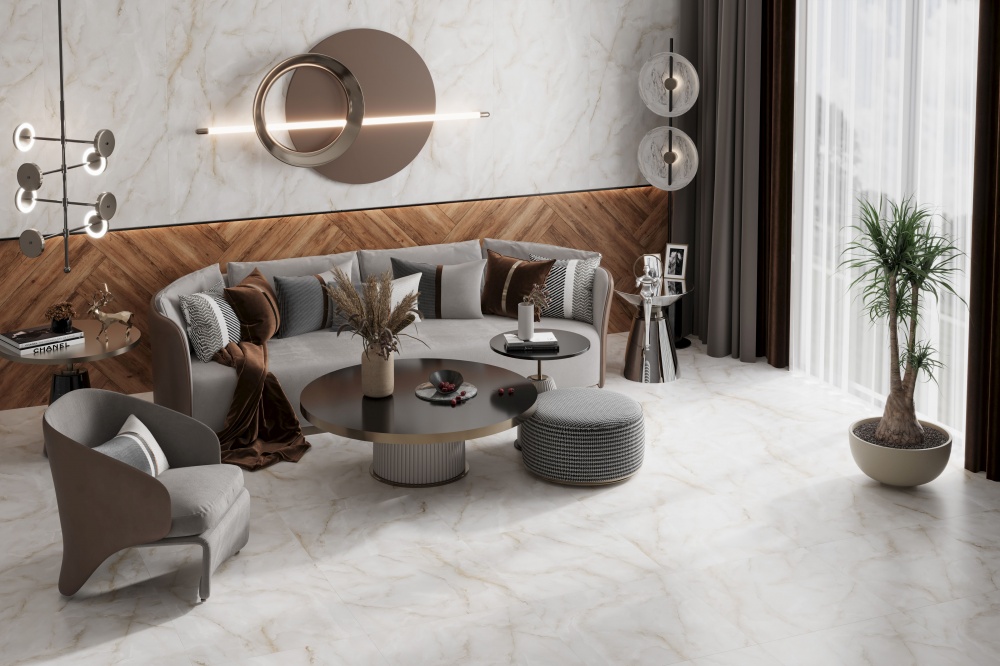 Плитка Carmella Ivory F P R Mat 60х60 см (2 сорт)