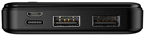 Повербанк Maxlife 10000 mAh black (MXPB-01)