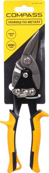 Ножиці по металу Compass 250 мм 