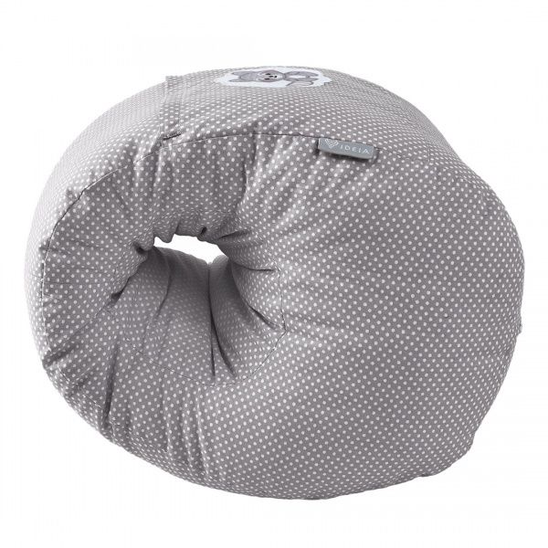 Подушка для кормления IDEIA Mini Горошек 28х30 см серый 