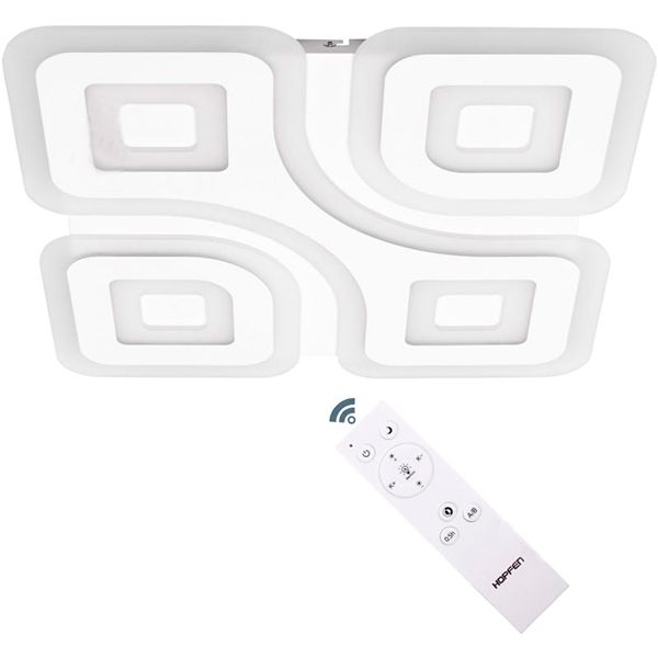 Люстра светодиодная Hopfen Window с пультом ДУ 120 Вт белый 
