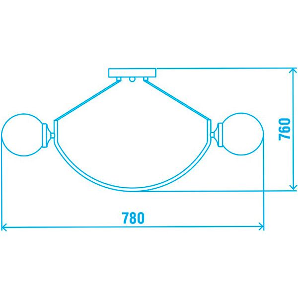 Люстра Victoria Lighting Caprice/SP8 8x5 Вт