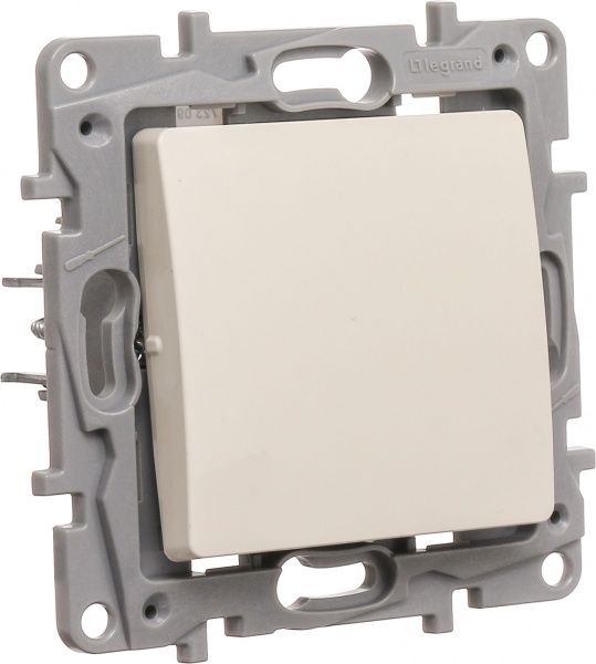 Переключатель перекрестный одноклавишный Legrand Etika без подсветки 10 А 250В слоновая кость 672309