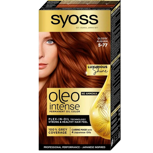 Краска Syoss Oleo Intense 5-77 глянцевая бронза 115 мл