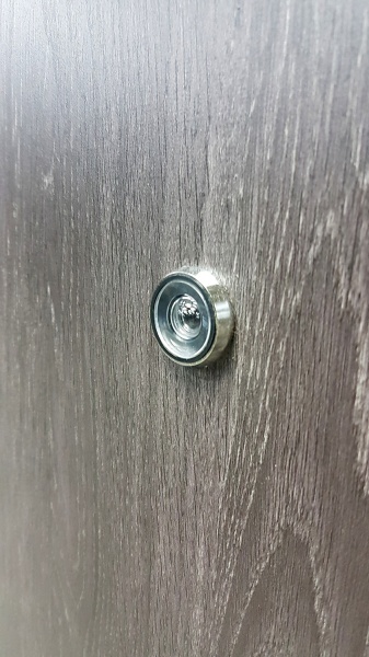 Двері вхідні Булат Сек'юриті 517 дуб немо карбон / дуб немо срібний 2050x850 мм ліві