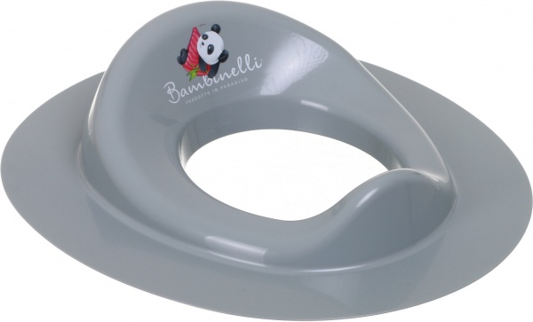 Накладка детская на унитаз Bambinelli серый 36.5x32x9 см