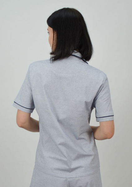 Джемпер Roksana №1523/69002 р. 44 сірий