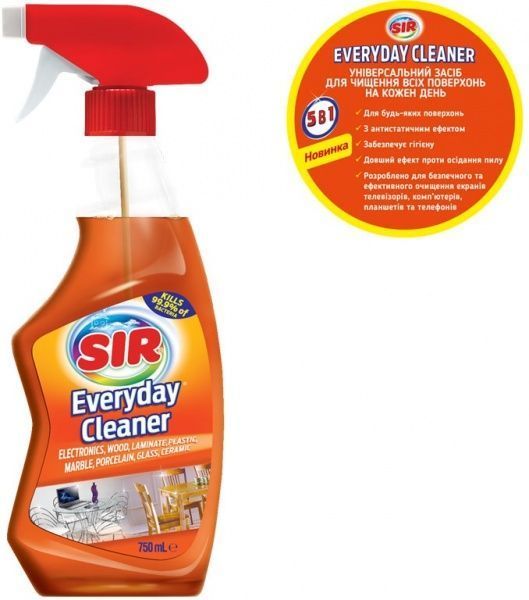 Универсальное средство SIR для мытья и чистки 0,75 л