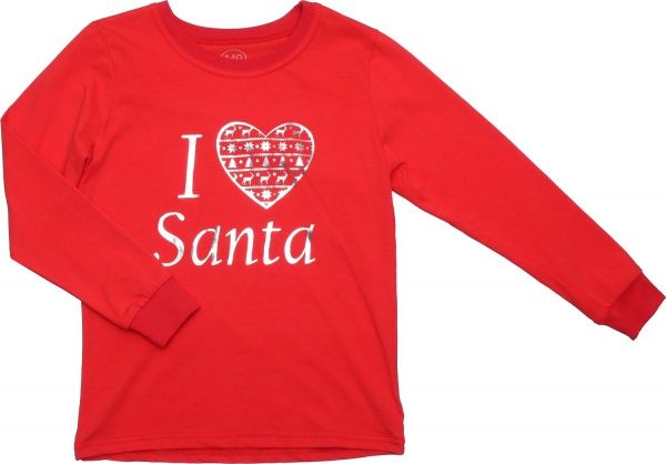 Пижама детская Фламинго р.140 красный 237-417 