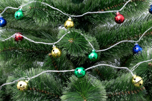 Электрогирлянда линейная Девилон разноцветная встроенный светодиод (LED) 24 ламп 3,6 м 