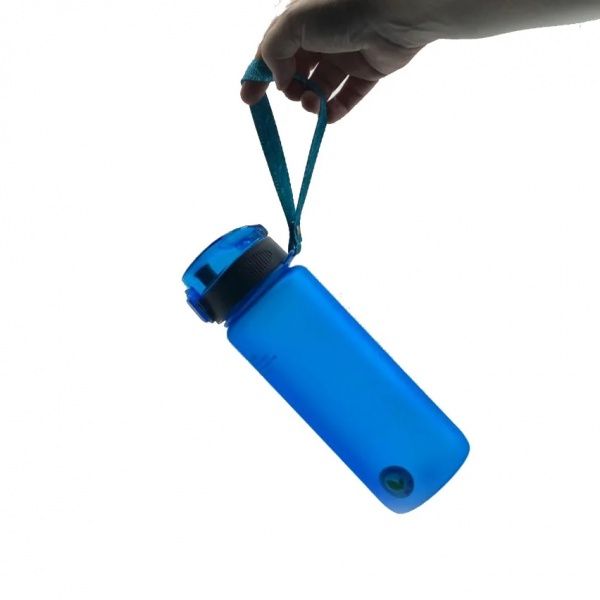 Пляшка для води 850 мл Casno блакитний KXN-1183_Blue