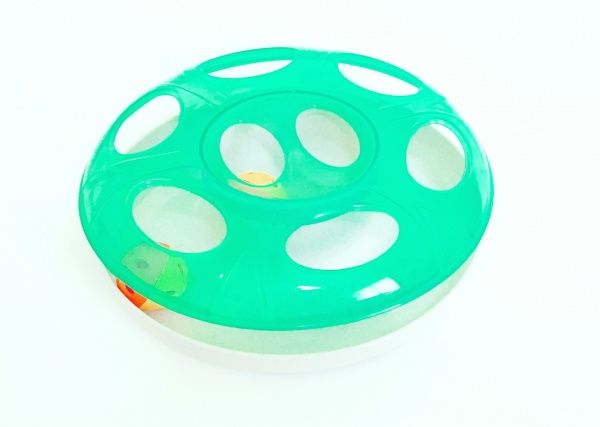 Іграшка для котів Lilli Pet Кitti кругла колір в асортименті
