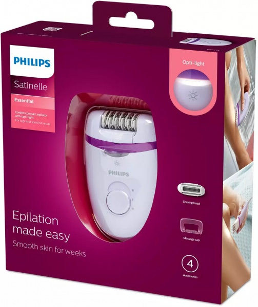 Эпилятор Philips Satinelle Essential BRE275/00