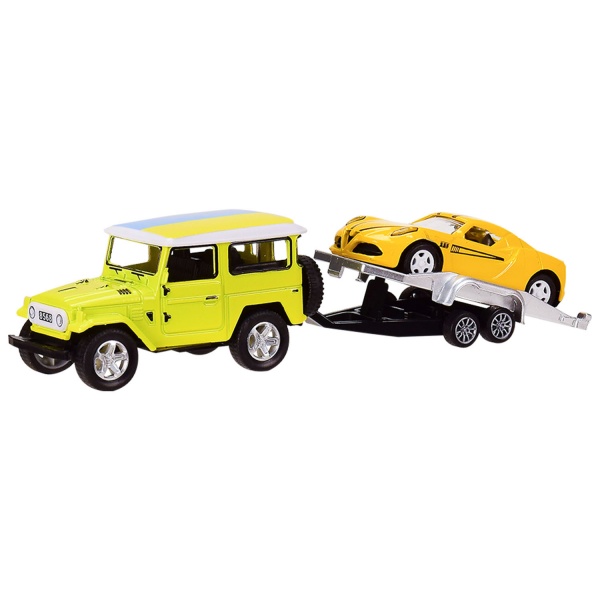 Набор Автопром Машина с прицепом 1:50 7415