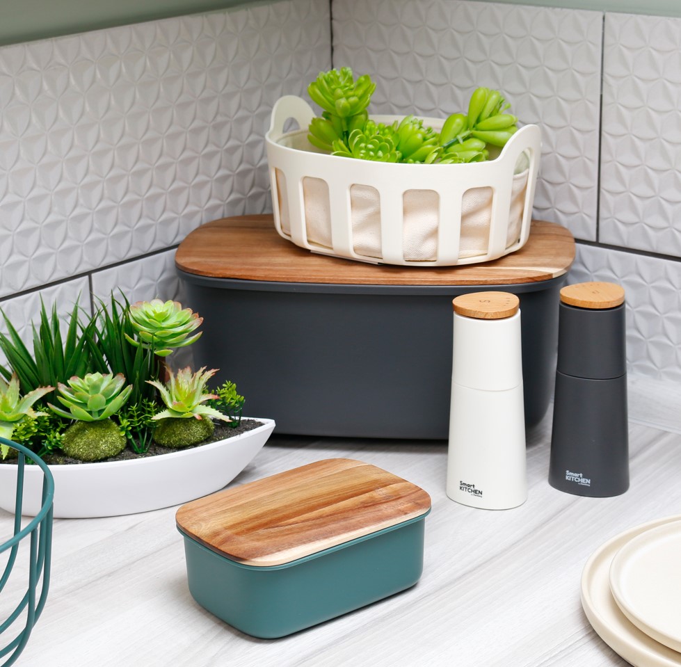 Масленка с крышкой Smart Kitchen by Flamberg Duck green 16,6х11,7х6,8 см