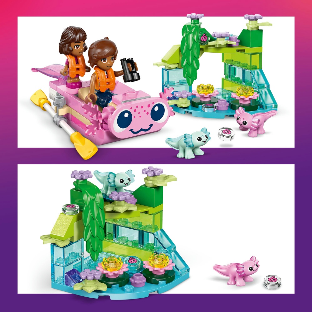 Конструктор LEGO Friends Приключенческая лодка «Аксолотль» 42681