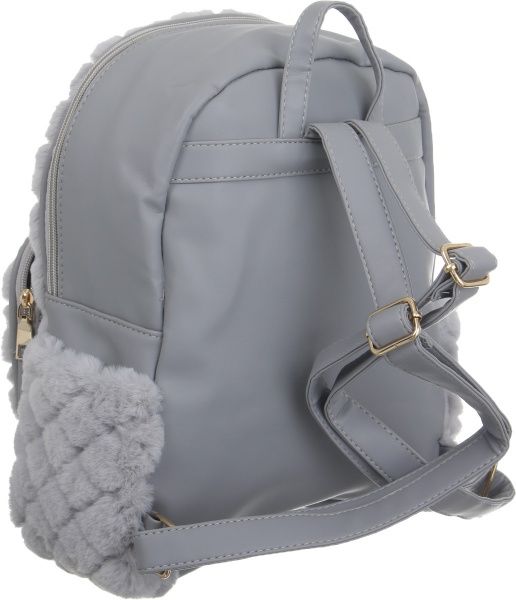 Рюкзак пушистый Soft Touch серый