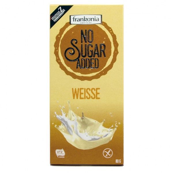 Шоколад Frankonia Белый без сахара 80 г