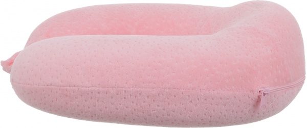 Подушка дорожня 32х30х9 см пудра Luna