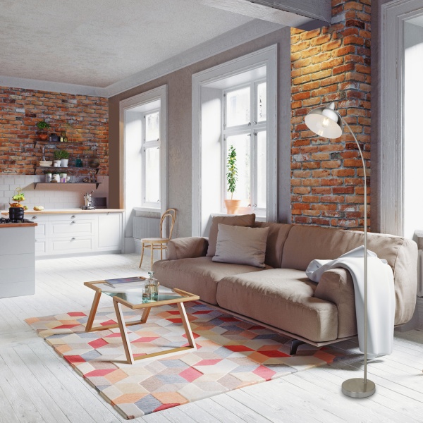 Торшер Rabalux Daron 40 Вт E27 хром 5241 