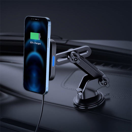 Автотримач ESR з бездротовою зарядкою HaloLock™ Dashboard MagSafe для iPhone 13 |12 чорний