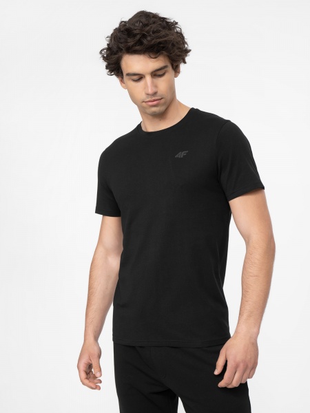 Футболка 4F TSHIRT 4FMM00TTSHM706-20S р.S черный