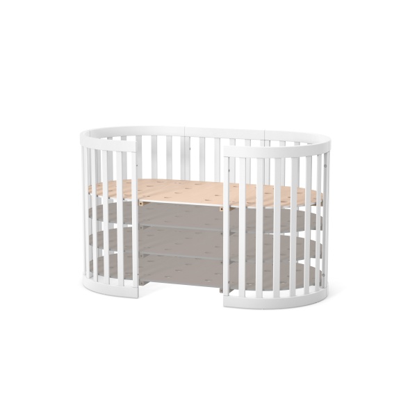 Ліжечко дитяче Veres Рим біле 14.1.1.38.06