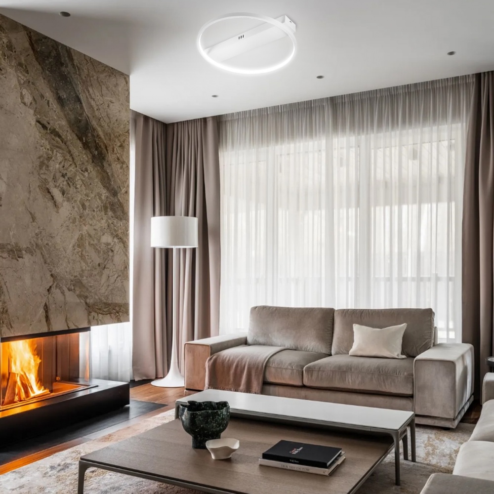 Люстра світлодіодна Eurolamp 72 Вт LED-модуль білий LED-LR-72-A43(white)