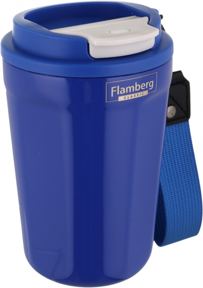 Термочашка Flamberg Mahoney 400 мл синій