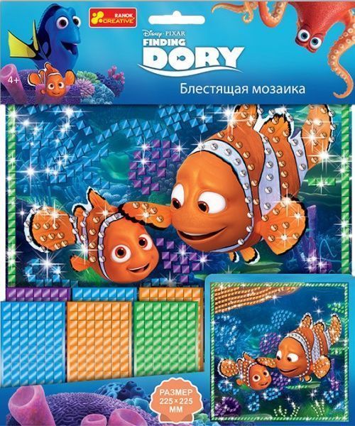 Набір мозаїки Ranok Creative Немо і Марлін «Рибка Дорі» 13176013Р